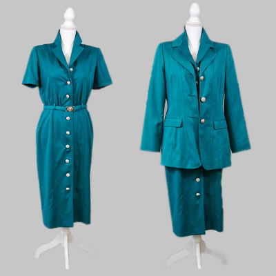Apartes Kleid mit Jacke, gef&uuml;ttert