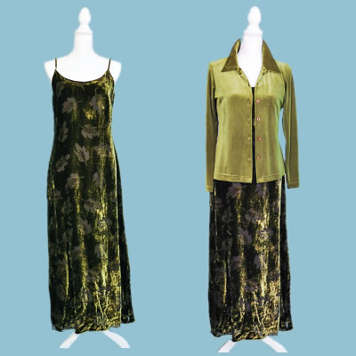 Elegantes Abendkleid mit Jacke