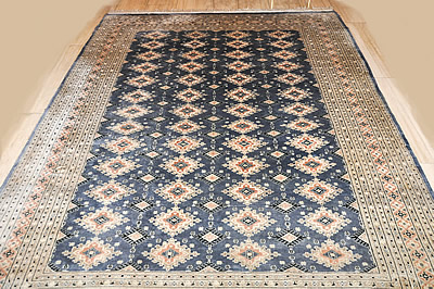 Teppich in Blau