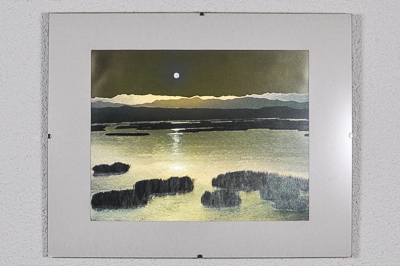 Abendstimmung, reflektierend