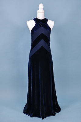 Festliches r&uuml;ckenfreies Abendkleid