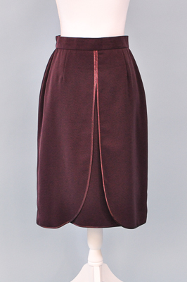 Elegantes 2-in-1 Jupe, gef&uuml;ttert